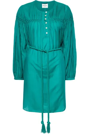 Isabel Marant Adeliani belted short dress