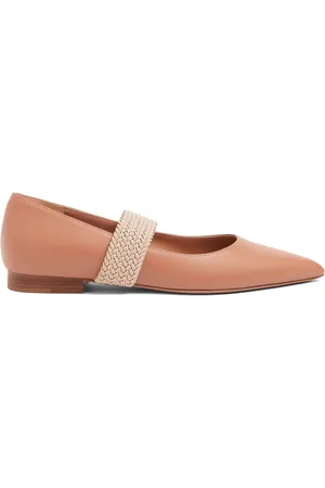 MALONE SOULIERS Melanie leather pumps