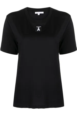 Patrizia Pepe Logo-patch cotton T-shirt