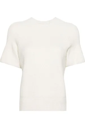 Totême Raglan-sleeve knitted T-shirt