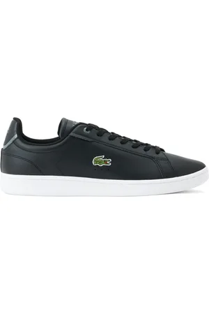 Amazon.com | Lacoste Men's Powercourt 1121 1 SMA Leather Trainers, Black, 7  US | Fashion Sneakers