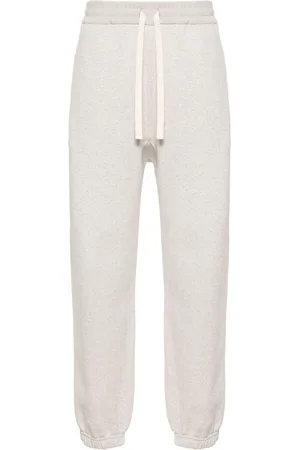 Jil Sander Drawstring-waist cotton track pants