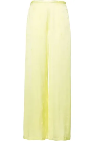 FORTE FORTE Wide-leg star-jacquard trousers