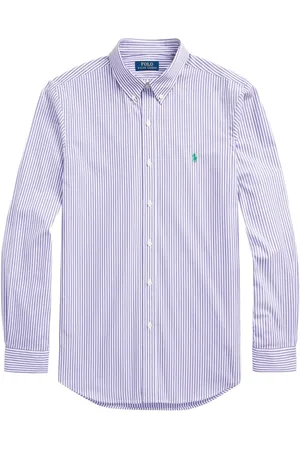 Ralph Lauren Polo Pony-embroidered striped shirt