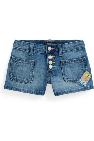 Ralph Lauren Patch-detail denim shorts