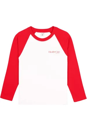 Sporty & Rich Health Club baseball T-shirt
