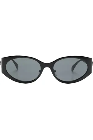 VERSACE La Medusa oval-frame sunglasses