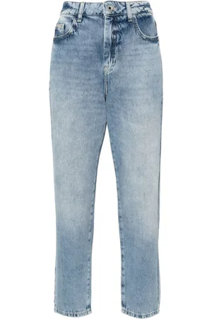 Patrizia Pepe High-rise cotton jeans