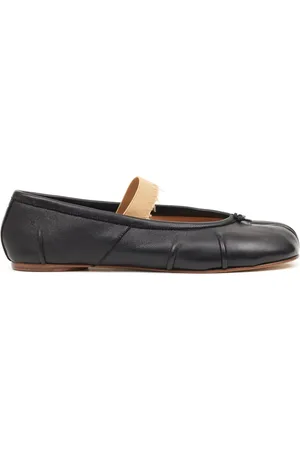 Maison Margiela Tabi leather ballerina shoes