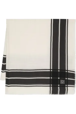 Totême Wool-silk blanket scarf