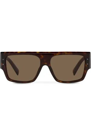 Dolce & Gabbana DNA oversize-frame sunglasses
