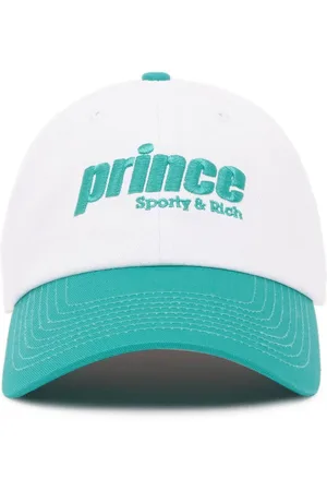 Sporty & Rich Prince Sporty embroidered cotton cap