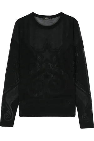 Twin-Set Jacquard star-motif jumper