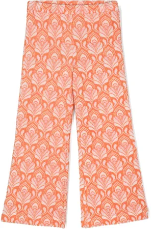 Etro Patterned-intarsia terry-cloth trousers