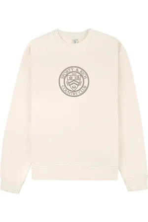 Sporty & Rich Connecticut Crest cotton sweatshirt