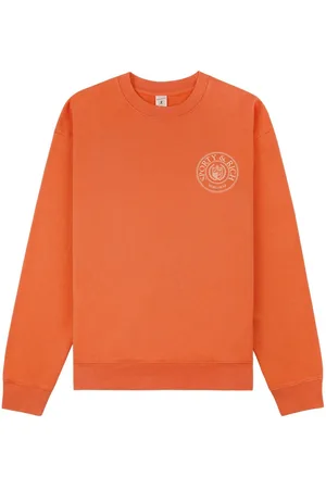 Sporty & Rich Connecticut Crest logo-print sweatshirt