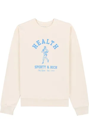 Sporty & Rich NY Running Club cotton sweatshirt