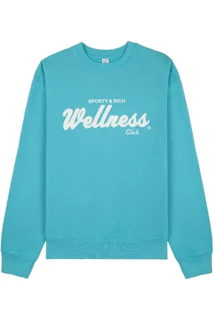 Sporty & Rich Draft logo-print sweatshirt