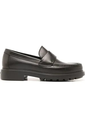 Salvatore Ferragamo Penny-slot leather loafers
