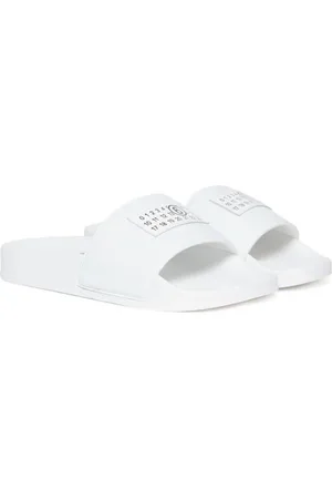 absuyy Slide Sandals for Women- New Style Casual Open Toe Summer Flat Slide  Sandals #348 White-10 - Walmart.com