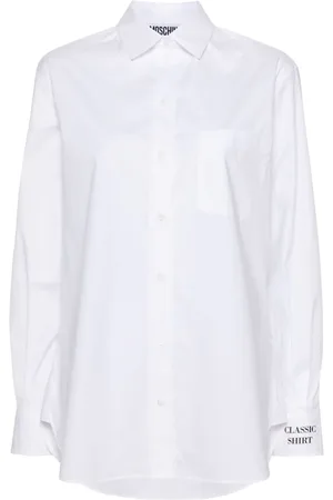 Moschino Chest-pocket poplin shirt