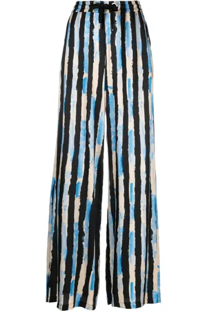 Pinko Striped wide-leg trousers