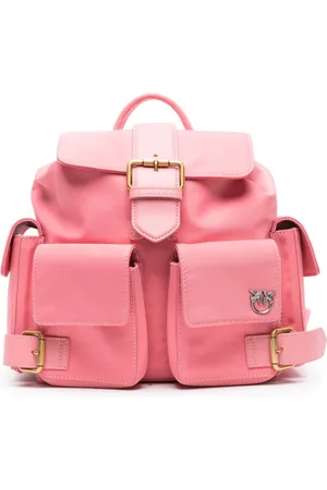 Pinko Pocket logo-plaque backpack