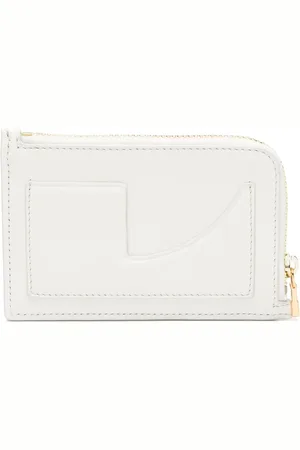 Patou Logo-stamp leather cardholder