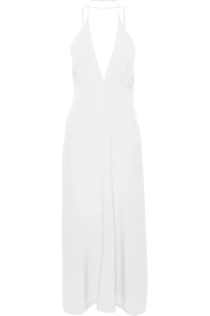Totême Halterneck silk dress