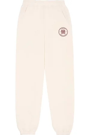 Sporty & Rich Bristol Crest cotton track pants