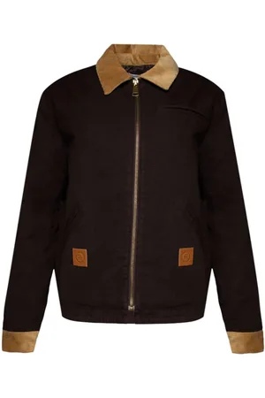 Sporty & Rich SRHWC canvas zipped jacket