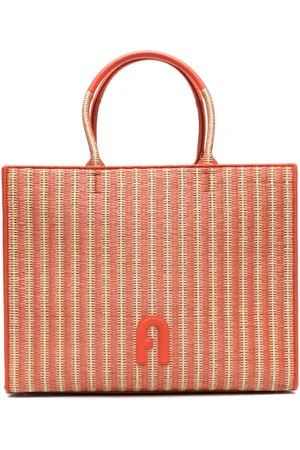 Furla Logo-patch tote bag
