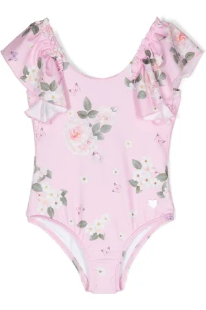 MONNALISA Floral-print swimsuit