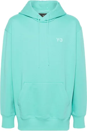 Y-3 Logo-print jersey hoodie