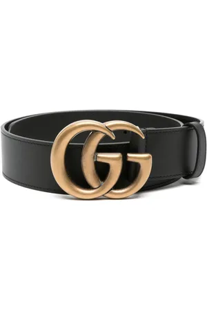 Gucci Double G leather belt