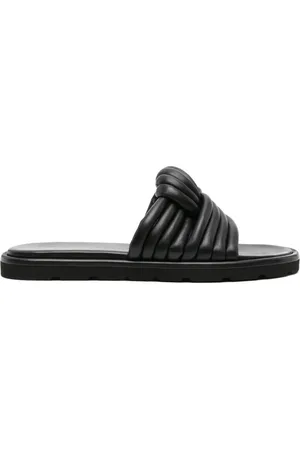Gianvito Rossi Ottavia leather slides