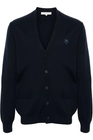 Maison Kitsuné Chillax Fox wool cardigan
