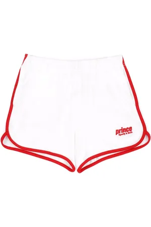Sporty & Rich X Prince Disco cotton shorts
