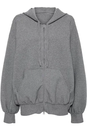 JNBY Knitted hooded cardigan