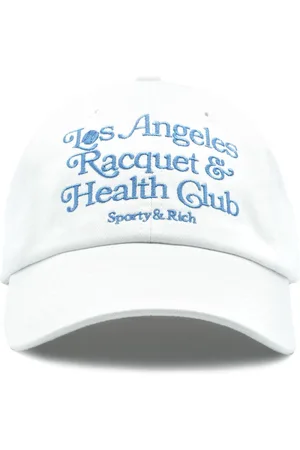 Sporty & Rich Logo-embroidered cotton baseball cap