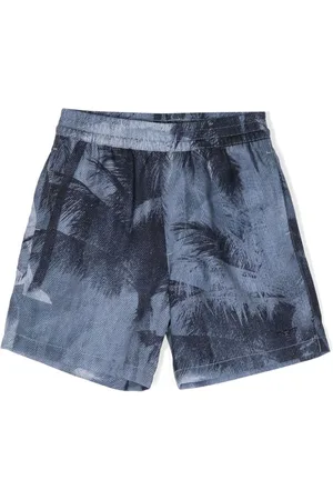 Emporio Armani Palm tree-print shorts