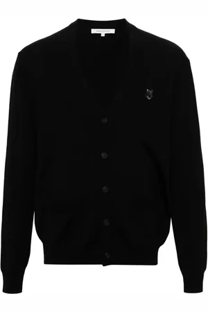 Maison Kitsuné Chillax Fox wool cardigan