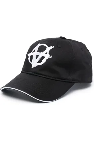 Vetements Logo-embroidered cotton cap