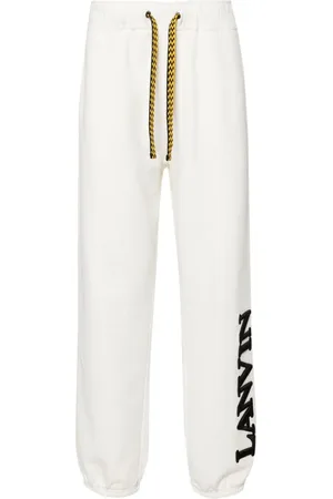 Lanvin X Future logo-embroidered track trousers