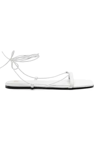 Totême The Croco Tie sandals