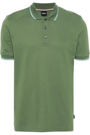 Mens boss polo store shirt sale