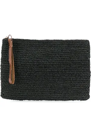 IBELIV Woven zipped clutch bag