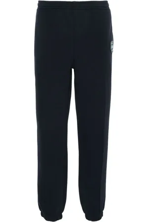 Lacoste Logo-patch piqu??-weave trousers