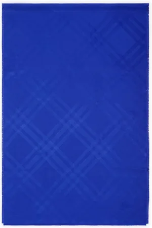 Burberry Checked silk scarf