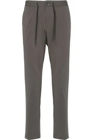 HERNO Pleated tapered trousers